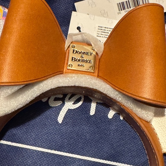 Dooney & Bourke Tan Bow Mickey Mouse Ears Headband - Picture 5 of 8